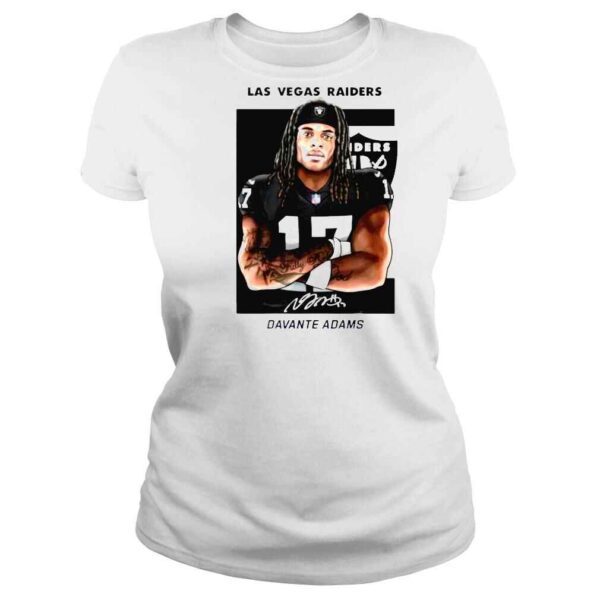 Davante Adams Las Vegas Raiders signature shirt - Image 3