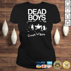 ClassicLadies Dead Boys Crash N Burn Shirt