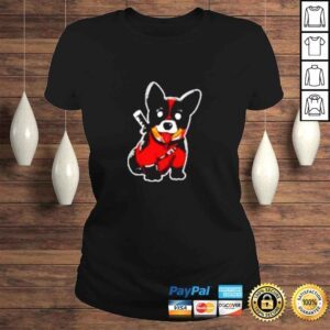 ClassicLadies Deadpool corgi CorgiPool shirt