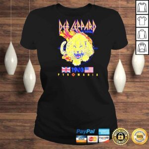 ClassicLadies Def Leppard 1983 Pyromania Us Tour Shirt