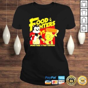 ClassicLadies Degen toonz x food fighters shirt