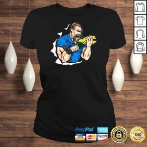 ClassicLadies Detroit Lions Dan Campbell Biting Kneecaps TShirt 1