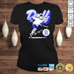 ClassicLadies Dick Duff Toronto Retro Script Hockey Signatures Shirt