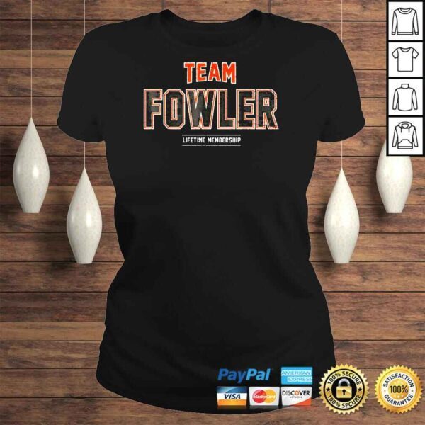 Distressed Team Fowler Proud Family Last Name Surname Shirt - Image 3