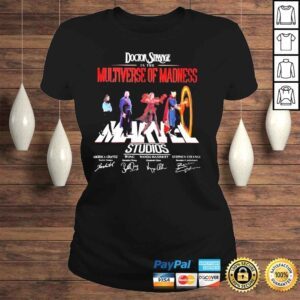 ClassicLadies Doctor strange in the multiverse of madness studios abbey road signatures shirt