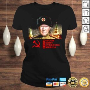 ClassicLadies Donald Trump Maga Moscow Agent Governing America shirt