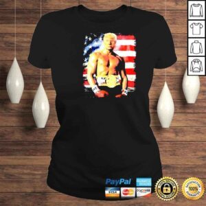 ClassicLadies Donald Trump boxing America flag shirt