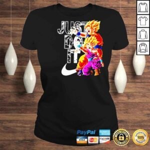 ClassicLadies Dragon Ball Z Goku And Gohan Kamehameha Just Do It Shirt