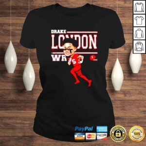 ClassicLadies Drake London Atlanta Falcons Cartoon shirt