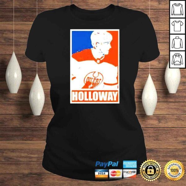 Dylan Holloway Edmonton Hockey Player shirt - Image 3