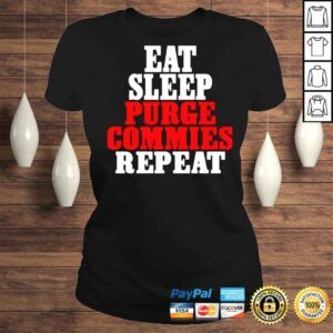 ClassicLadies Eat Sleep Purge Commies Repeat Razorfist TShirt