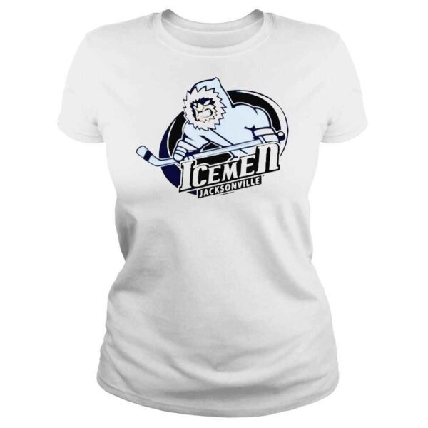 Echl Jacksonville Icemen Logo Shirt - Image 3