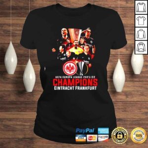 ClassicLadies Eintracht Frankfurt UEFA Europa League 20212022 Champions Shirt