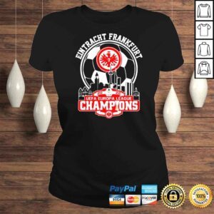 ClassicLadies Eintracht Frankfurt UEFA Europa League Champions shirt