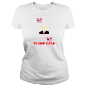 ClassicLadies Election 2024 Ace Of Trump Card MAGA Political TShirt