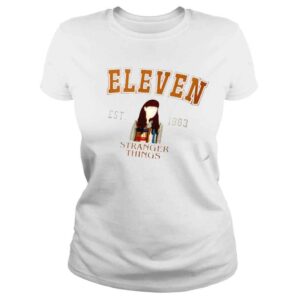 ClassicLadies Eleven Stranger Things Season 4 Hopper 2022 Shirt