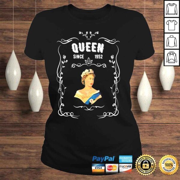 Elizabeth iI queen legend british crown platinum anniversary shirt - Image 3