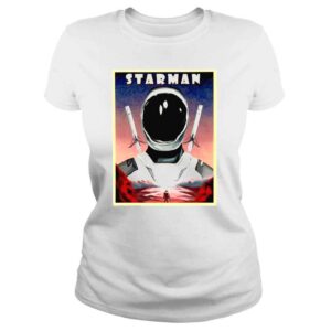 ClassicLadies Elon Musk Starman Spacex Shirt