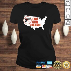 ClassicLadies End Gun Violence Pray For Texas School Shooting Texas Strong Tee Shirt