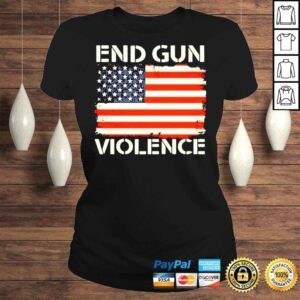 ClassicLadies End gun violence stop gun violence uvalde us flag vintage shirt