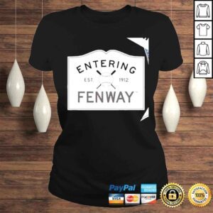 ClassicLadies Entering Fenway logo shirt