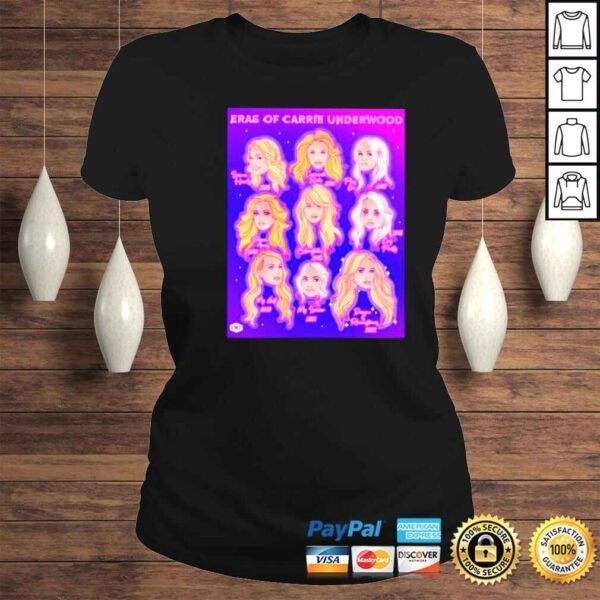 Eras Of Carrie Underwood Shirt - Image 3