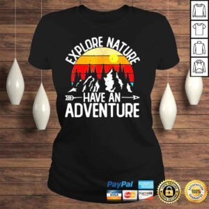 ClassicLadies Explore nature have an adventure retro forest shirt