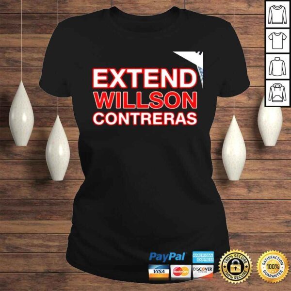 Extend Willson Contreras 2022 nice shirt - Image 3