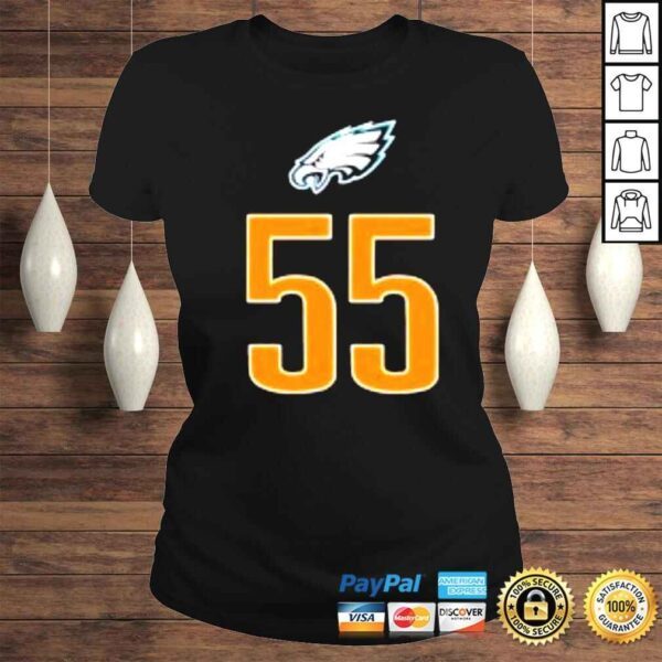 Fly Eagles Fly Brandon Graham 55 Shirt - Image 3