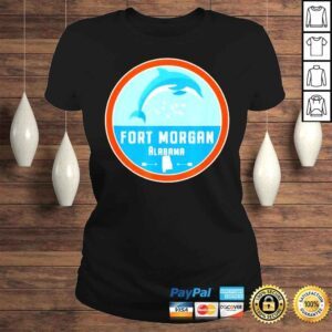 ClassicLadies Fort Morgan Alabama Beach Dolphin AL Vacation Shirt