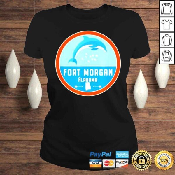 Fort Morgan Alabama Beach Dolphin AL Vacation Shirt - Image 3