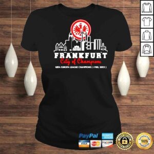 ClassicLadies Frankfurt city of champions UEFA Europa league champions shirt