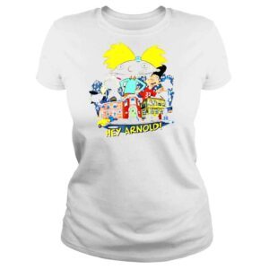 ClassicLadies Friends Logo Neighborhood Retro T Hey Arnold TShirt