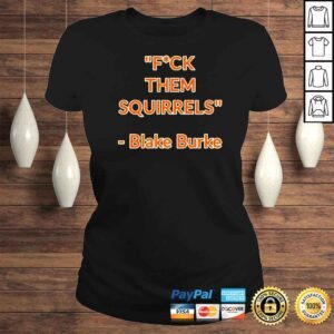 ClassicLadies Fuck Them Squirrels Tennessee Volunteers Baseball Blake Burke TShirt