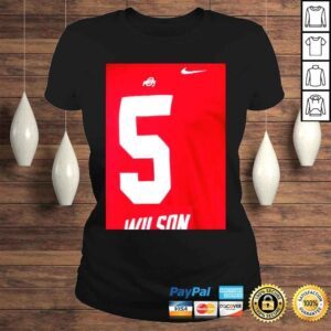 ClassicLadies Garrett Wilson Ohio State Buckeyes Nike 2022 NFL Draft Shirt