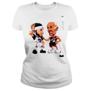 ClassicLadies Gary Payton II vs Klay Thompson chibi shirt