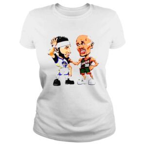 ClassicLadies Gary Payton vs Klay Thompson Cartoon shirt