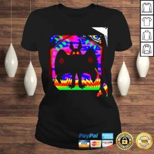 ClassicLadies Gay Pride Mothman art shirt