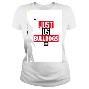 ClassicLadies Georgia Bulldogs Just Us Nike shirt