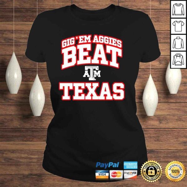 Gigem aggies beat Texas kyle umlang 2022 shirt - Image 3