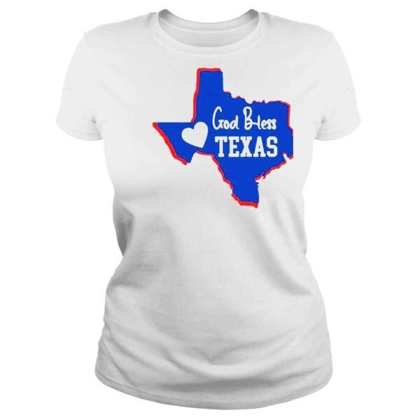 God Bless Texas Prayers for Texas Anti Gun Pray For Texas Shirt - Image 3