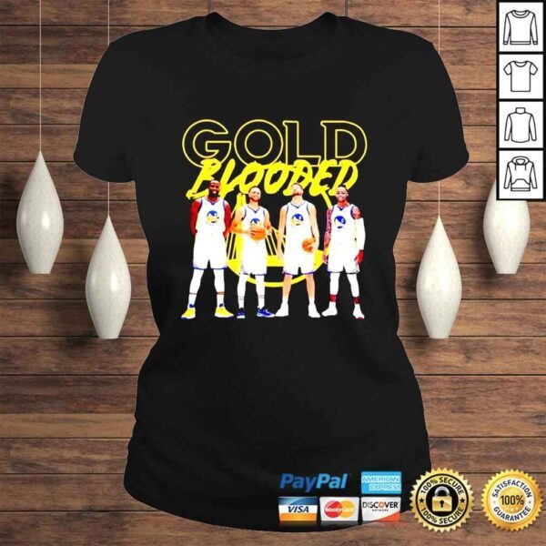 Golden Blooded Golden State Warriors Players shirt - Image 3