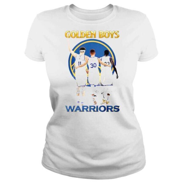 Golden Boys Warriors Klay Thompson Stephen Curry Draymond Green Shirt - Image 3