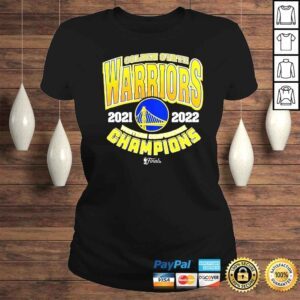 ClassicLadies Golden State Warriors 2021 2022 Western Conference Champions Trap shirt