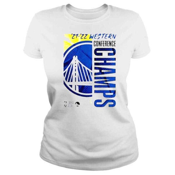 Golden State Warriors 2022 Western Conference Champions shirt - Image 3