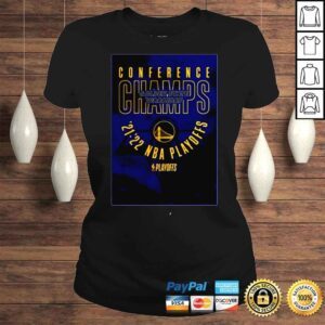 ClassicLadies Golden State Warriors Conference Champs 20212022 NBA Playoffs shirt