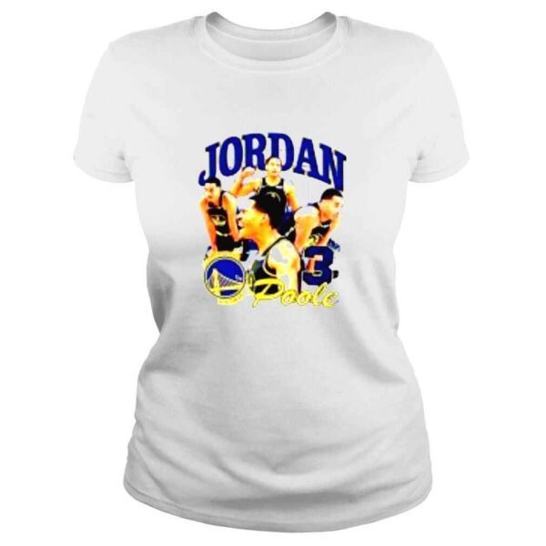 Golden State Warriors Jordan Poole 90s style shirt - Image 3