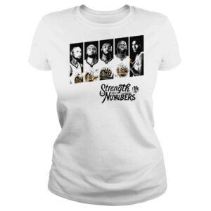 ClassicLadies Golden State Warriors Strength Numbers signatures shirt