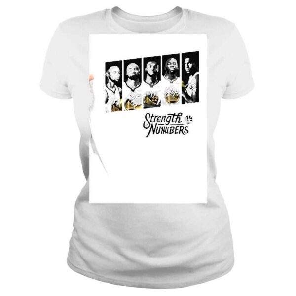 Golden State Warriors Strength in Numbers signatures shirt - Image 3