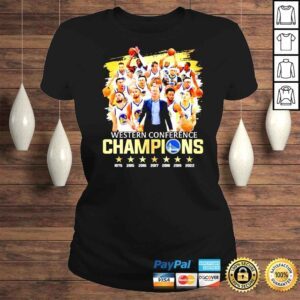 ClassicLadies Golden State Warriors Western Conference Champions 1975 2022 shirt